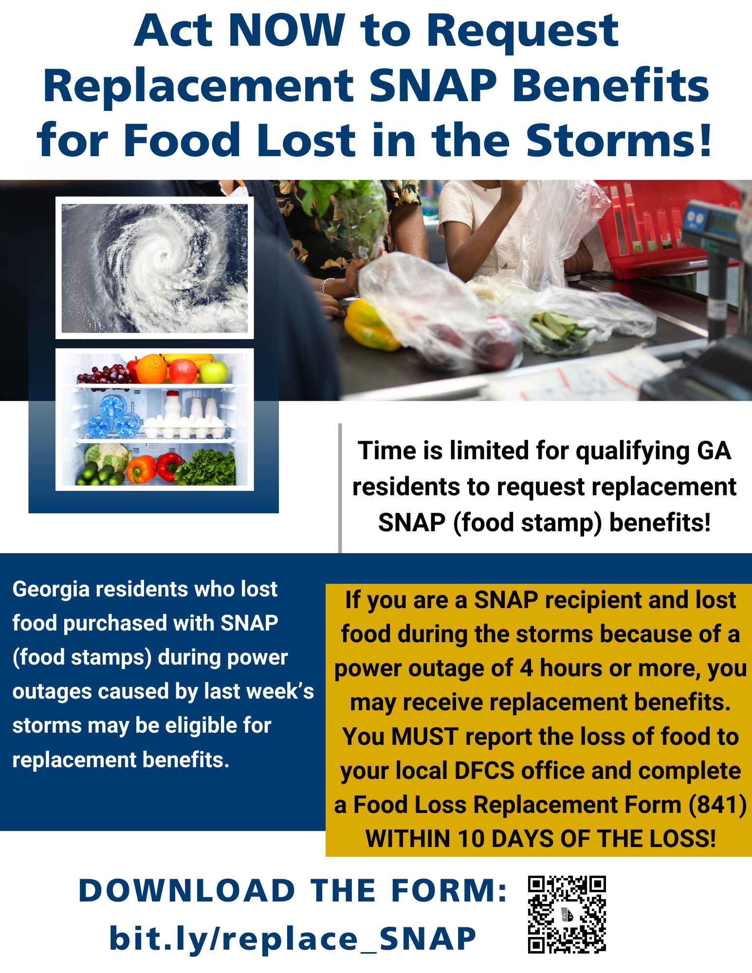 Emergency Food Stamp Replacement Legal Services Program